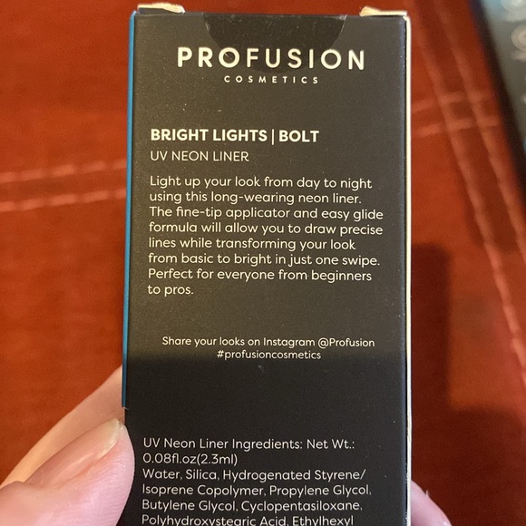 🆕PROFUSION: Bright Lights UV Neon Liner- Blue “Bolt” - Picture 5 of 6